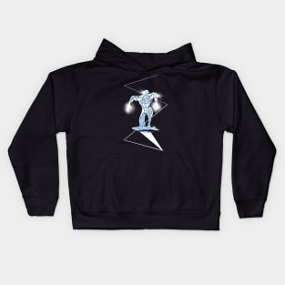 Silver Surfer cosmic power Kids Hoodie